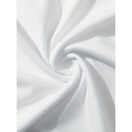 Women'S Casual Short Sleeve T-Shirt with Lion Graphic Design - 