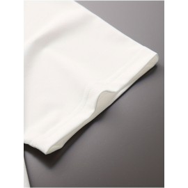 Stitch Graphic Print T-Shirt - Casual & Comfortable Crew Neck with Double Shoulder Straps, Breathable Summer Essential, Red with Blue Stitch Design, Perfect for Parties & Casual Attire, Casual Summer Top | Playful Print Tee | Comfortable Fit