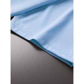 Stitch Graphic Print T-Shirt - Casual & Comfortable Crew Neck with Double Shoulder Straps, Breathable Summer Essential, Red with Blue Stitch Design, Perfect for Parties & Casual Attire, Casual Summer Top | Playful Print Tee | Comfortable Fit