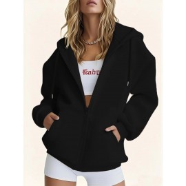 [Disney Women's Fashion Hoodie] 1pc Disney Luxurious Winter Large Size Women's Fashion Hoodie, Toy Story Theme, Maleficent, Printed Hoodie Sports Top, Street Style Women's Zip-Up Sweatshirt, Suitable for Gifting