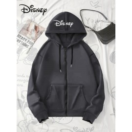 Disney Women'S Villain-Themed Zip-Up Hoodie - 