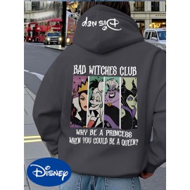 Disney Women'S Villain-Themed Zip-Up Hoodie - 