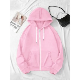 Multi-Color Disney Women's Plus Size Oversized Tinker Bell Fairy Graphic Hooded Sweatshirt - Cozy Zipper Hoodie with Full Back Cartoon Print, Soft Casual Pullover for Fall/Winter (Machine Washable, Officially Licensed)