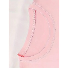 Plus Size - Women'S Plus Size Halloween Cat Print T-Shirt - Black Casual Crew Neck Tee with Playful Cartoon Cats, Breathable & Comfortable for Casual Attire, Halloween Shirts